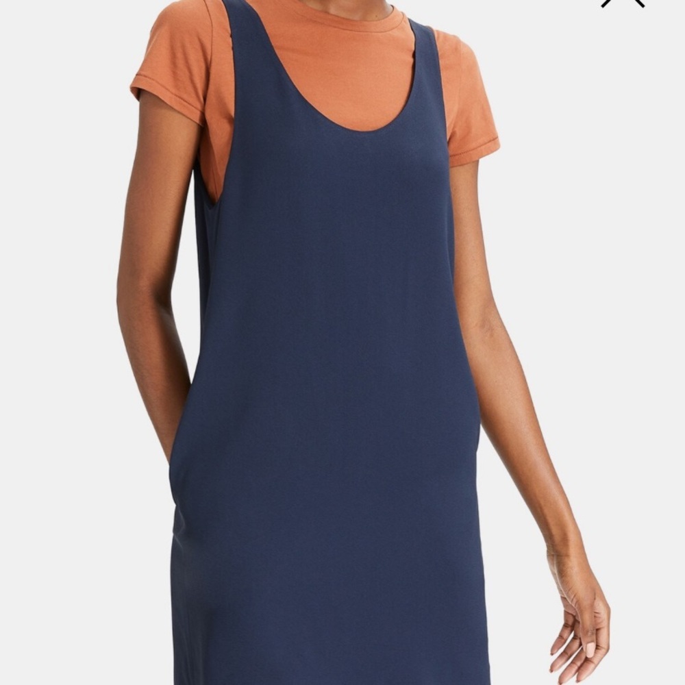 NWT Theory Double Scoop Dress